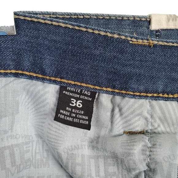 White Tag Premium Denim Size 36 Jeans by South Pole Denim Hip Hop Urban Street - Picture 8 of 14